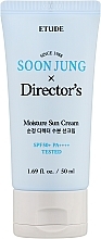 Creme de proteção solar hidratante para rosto Etude House Soon Jung & Director’s Moisture Sun Cream SPF50+ PA+++