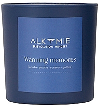 Vela de soja natural “Warming Memories” Alkmie