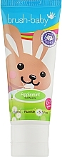 Pasta dentífrica para crianças "Applemint ", 0-3 anos Brush-Baby Toothpaste