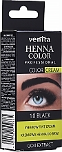 Venita Professional Henna Color Cream Eyebrow Tint Cream Creme Coloração para sobrancelhas com Henna