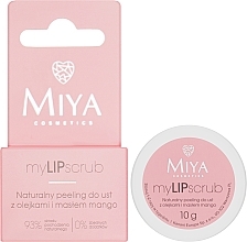 Esfoliante para lábios com óleo de manga Miya Cosmetics myLIPscrub