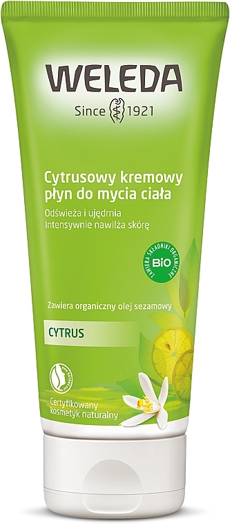 Gel de banho refrescante cítrico - Weleda Citrus Erfrischungsdusche