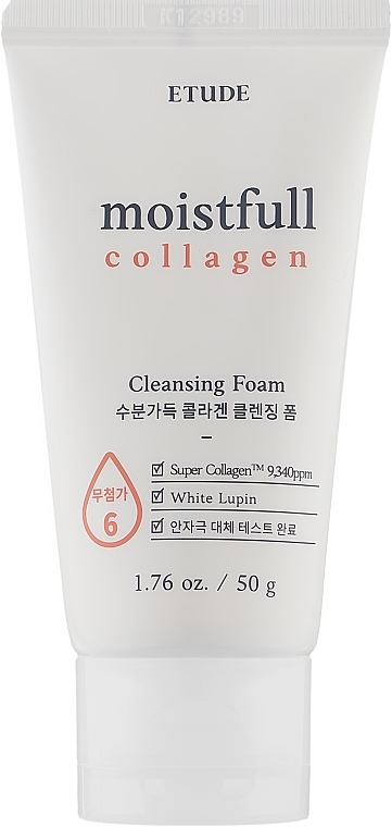 Espuma hidratante com colágeno - Etude House Moistfull Collagen Cleansing Foam