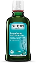 Toner reafirmante para o crescimento de cabelo com alecrim Weleda Belebendes Haar-Tonikum