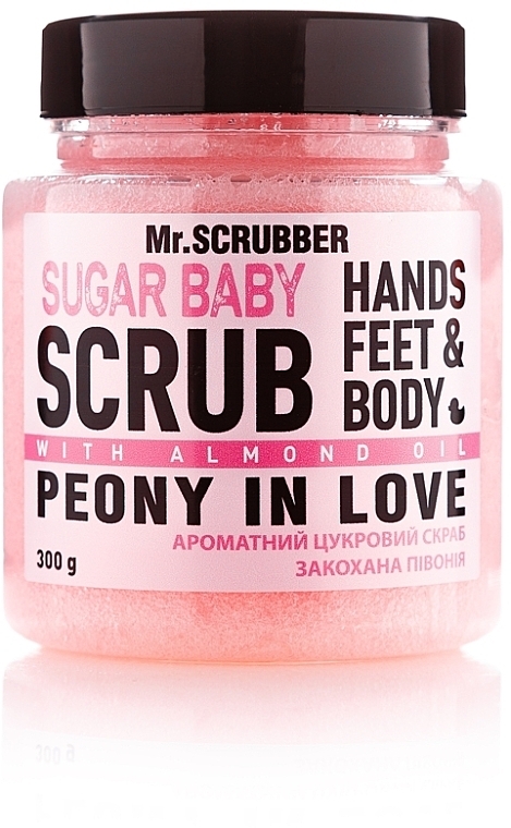 Esfoliante de açúcar para corpo - Mr.Scrubber Sugar Baby Peony in Love