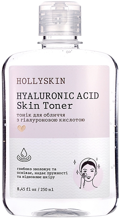 Tónico facial com ácido hialurónico Hollyskin Hyaluronic Acid Skin Toner