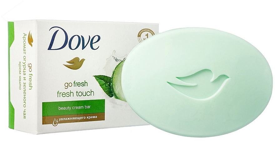 Sabonete-creme "Toque de frescura" - Dove