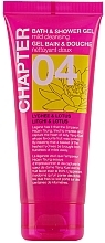 Gel de duche e banho "Lichia e Lótus" em tubo Chapter 04 Lychee & Lotus Bath & Shower Gel