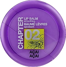 Bálsamo labial com aroma de açaí e hibisco Chapter 02 Acai Lip Balm