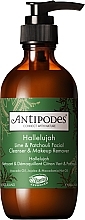 Antipodes Hallelujah Lime & Patchouli Facial Cleanser & Makeup Remover Produto de limpeza com patchouli e limão