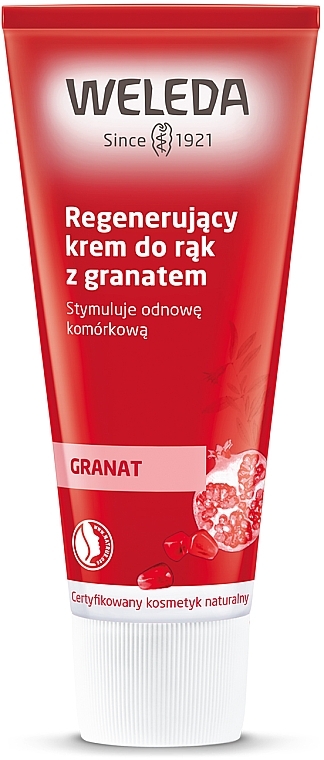 Creme de mãos revitalizante de romã - Weleda Regenerations Handcreme