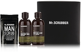 Conjunto Mr.Scrubber "New Man Basic " (body/scr/100 g + sh/gel/265 ml + shm/265 ml)