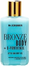 Gel pós-solar calmante e hidratante com D-pantenol e óleo de abacate Mr.Scrubber Bronze Body D-Panthenol After Sun Body Gel