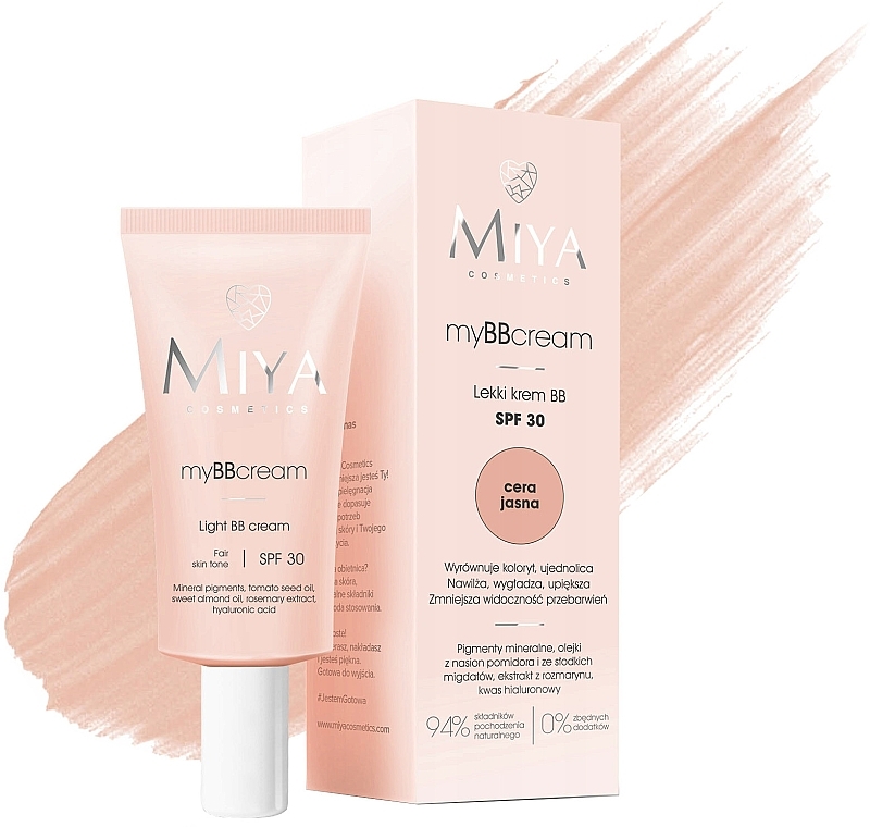 Creme BB facial - Miya Cosmetics My BB Cream SPF30