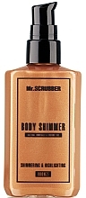 Shimmer corporal Mr.Scrubber Body Shimmer Bronze