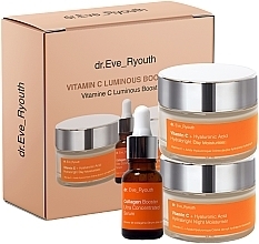 Conjunto Dr. Eve_Ryouth Vitamin C Luminous Boost Set (d/cr/50ml + n/cr/50ml + serum/15ml)