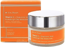 Creme de dia facial hidratante Dr. Eve_Ryouth Vitamin C + Hyaluronic Acid Hydrabright Day Moisturiser