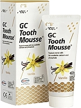 Creme de dentes sem flúor GC Tooth Mousse Vannilla