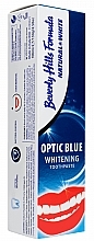 Pasta de dentes branqueadora Beverly Hills Formula Natural White Optic Blue Whitening Toothpaste