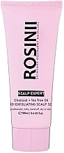 Esfoliante para couro cabeludo Rosinii Scalp Expert Charcoal + Tea Tree Oil Micro-Exfoliating Scalp Scrub