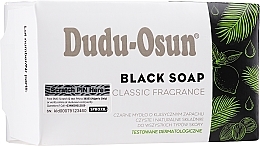 Sabonete preto para rosto e corpo Tropical Naturals Dudu-Osun Black Soap