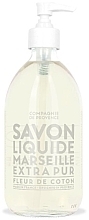 Sabonete Líquido Compagnie De Provence Extra Pur Liquid Marseille Soap Cotton Flower