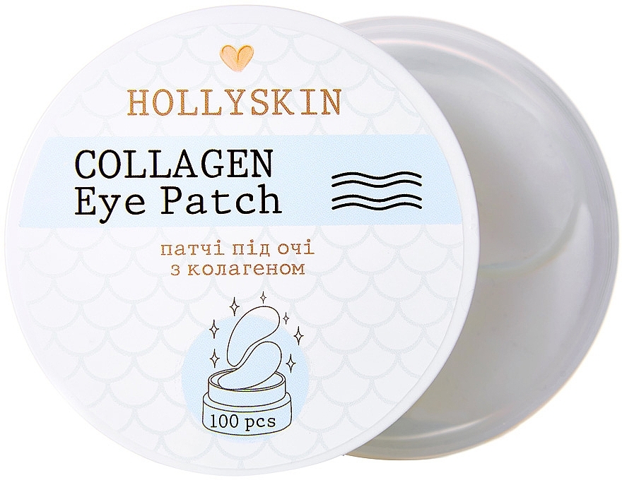 Patches para os olhos com colágeno - Hollyskin Collagen Eye Patch