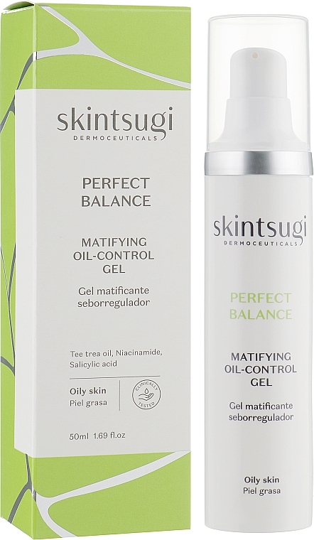 Gel matificante para rosto - Skintsugi Perfect Balance Matifying Oil-Control Gel