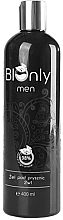 Gel de Duche 2em1 com carvão ativado BIOnly Men 2in1 Shower Gel