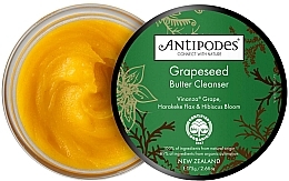 Óleo de limpeza de sementes de uva para rosto Antipodes Grapeseed Butter Cleanser