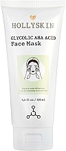 Máscara Facial com ácido glicólico Hollyskin Glycolic AHA Acid Face Mask