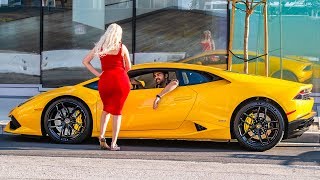 PICKING UP UBER RIDERS IN A LAMBORGHINI HURACAN PRANK 3! | HoomanTV