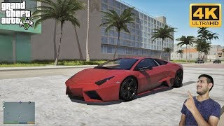 GTA 5 : VISITING VICE CITY IN RED LAMBORGHINI ?