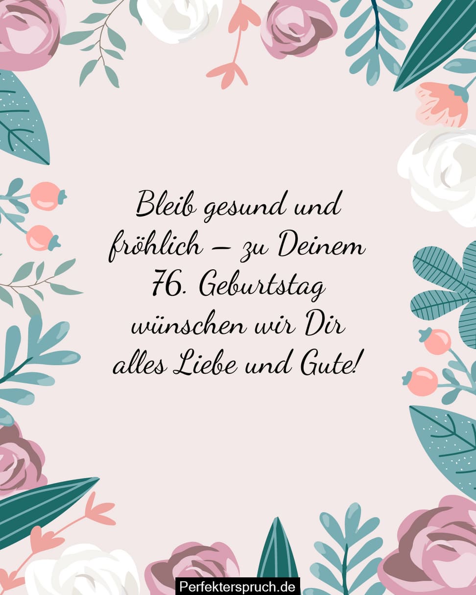 glueckwuensche 76 geburtstag eltern