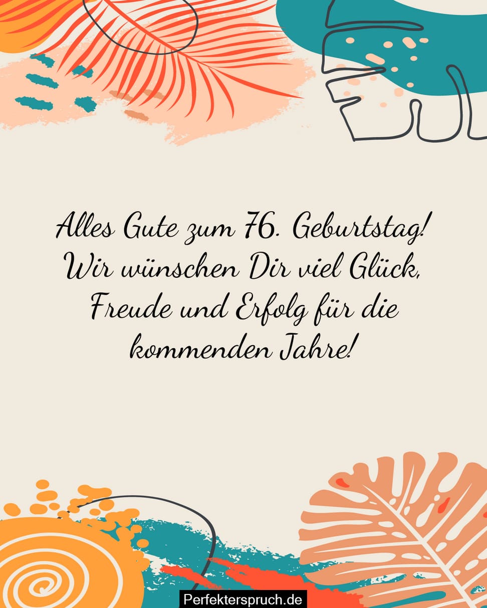 glueckwuensche 76 geburtstag kostenlos