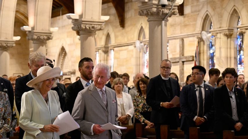 Darum fehlte Camilla in der Kirche an Königs Charles' Seite