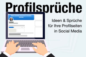 Profilsprueche Sprueche Social Media Bewerbung Linkedin Beispiele