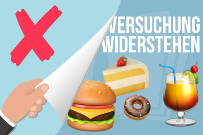 Versuchung widerstehen: Bedeutung + 7 einfache Tipps