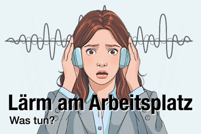 Lärm am Arbeitsplatz: Was ist erlaubt? + Was tun?