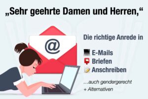 Sehr Geehrte Damen Und Herren Anrede Gendergerecht Email Brief Anschreiben