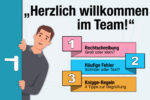 Herzlich Willkommen Im Team Text Rechtschreibung Knigge Regeln Duden