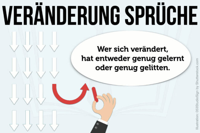 Veränderung Sprüche: 60 Sprüche & Zitate zu neuen Wegen