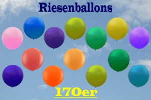 Luftballons, Riesenballons, 60 cm