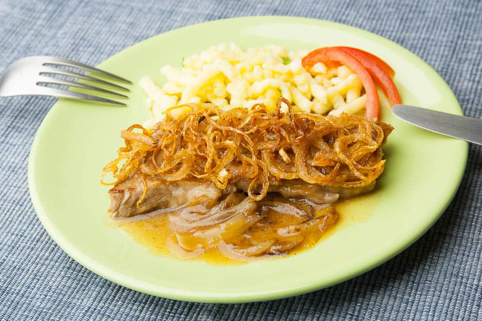 Zwiebelrostbraten Rezept Bild