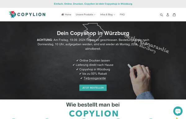 Copylion – Einfach. Online. Drucken.