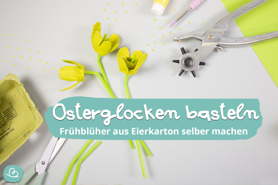 Osterglocken basteln