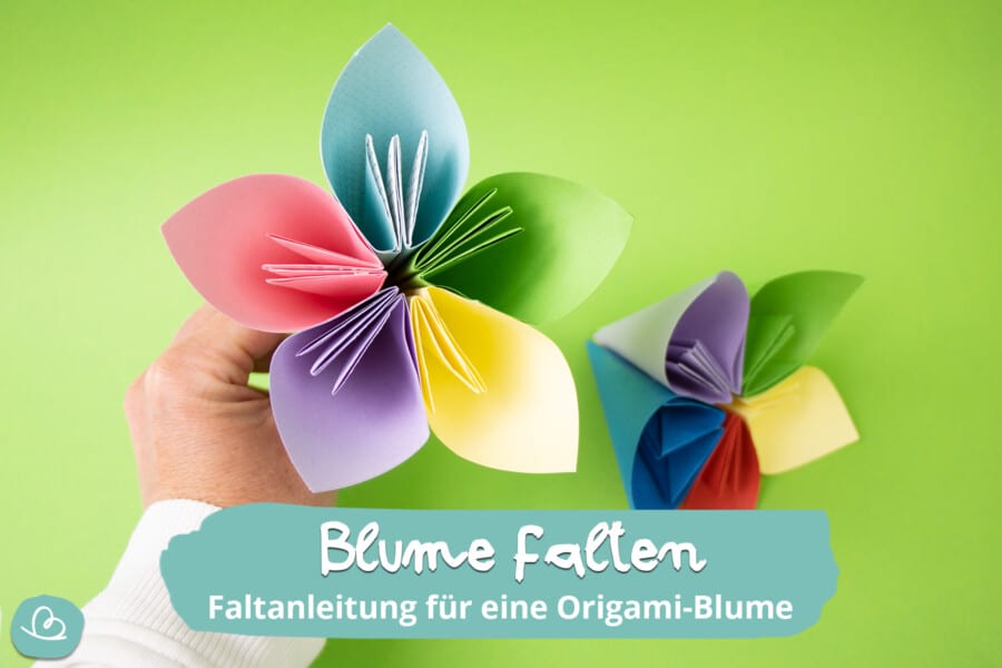 Blume falten