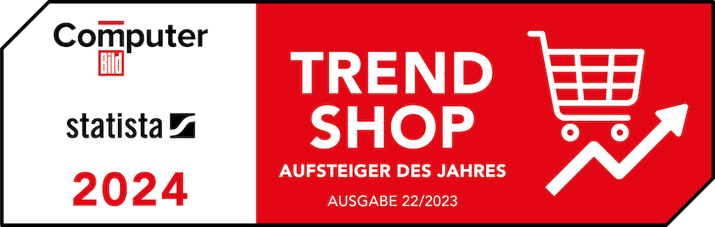 Auszeichnung als Trendshop 2024