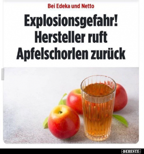 Explosionsgefahr!.. - Lustige Bilder | DEBESTE.de