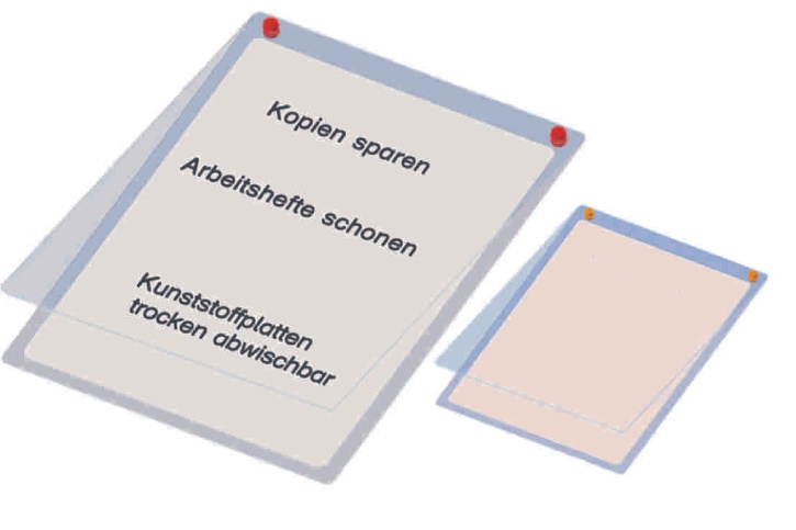 Überhangtafel für DIN A5 Formate